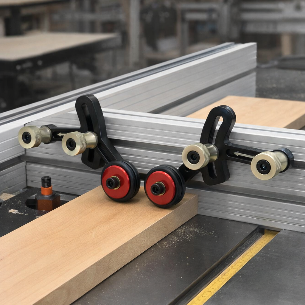Woodworking Kickback - Woodworking One Way Feeder Stock Guide