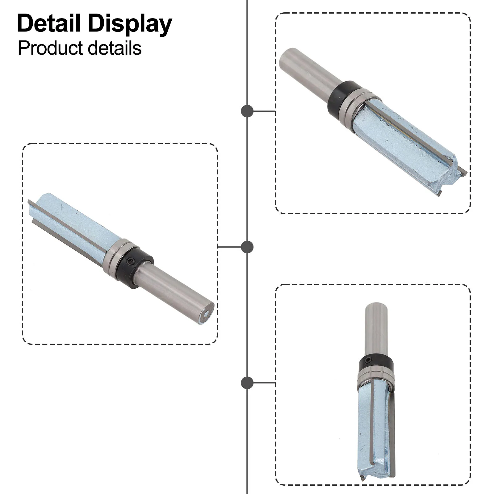 Woodworking Kickback - 12mm Shank Router Carbide Alloy Router
