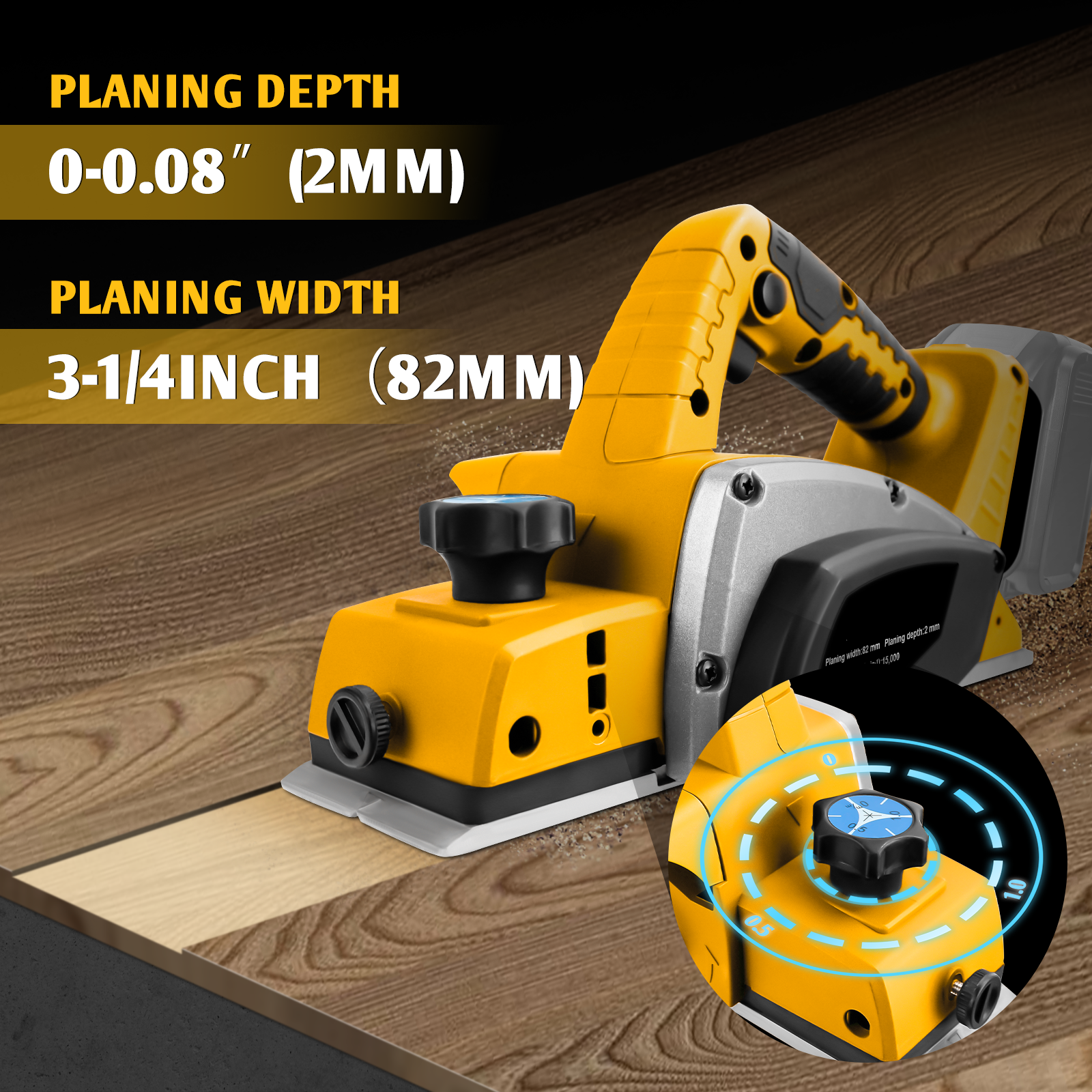 Router Plane Hand - Electric Hand Planer for Dewalt 20V