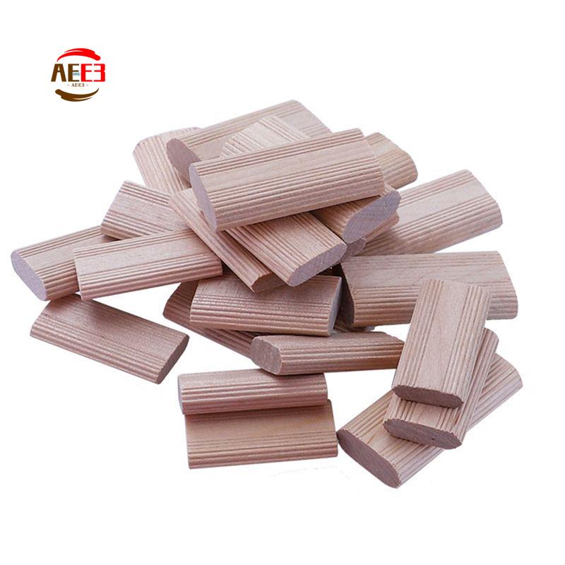 Woodworking Domino - AEE3-Domino Wooden Dowel Connectors, Beech Wood