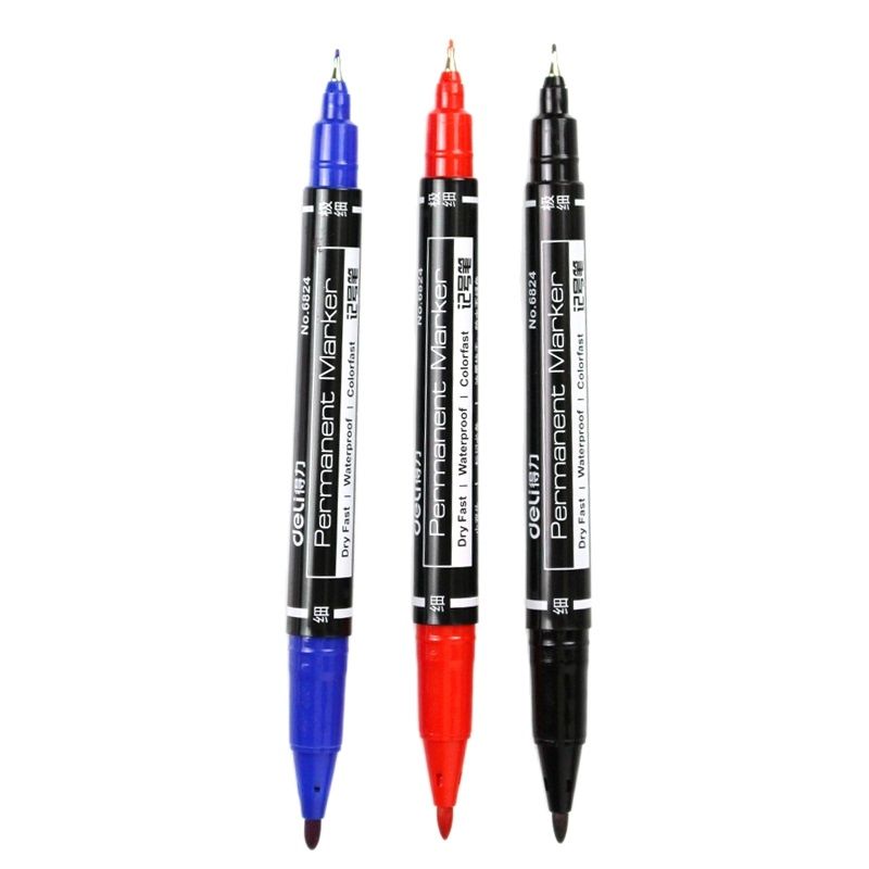 Woodworking Blueprint - Deli 3pcs Colored Dual Tip 0.5/1mm