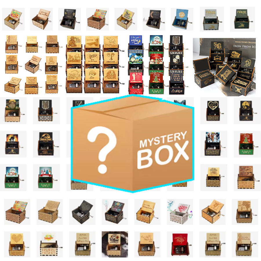 Music Boxes White Blue Black W - Woodworking Blueprint บทวิจารณ์และราคา