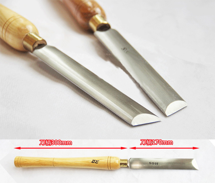 A2014-A HSS Oval Skew Chisel 2 - Skew Chisel Wood บทวิจารณ์และราคา