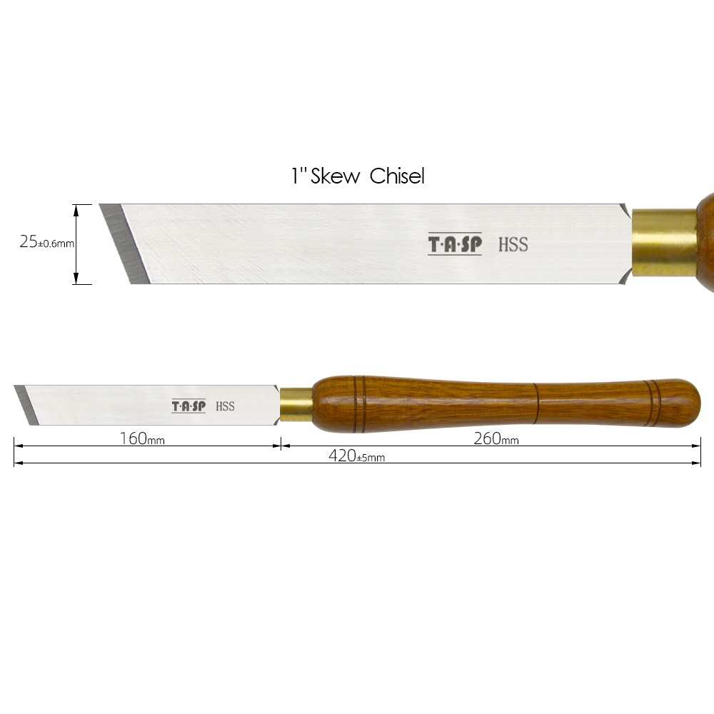 1 x 420mm Woodturning Skew Chi - Skew Chisel Wood บทวิจารณ์และราคา