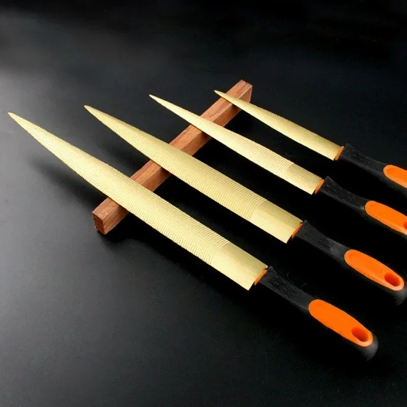 1PC Golden Tapered Rasp Wood F - Woodworking Files And Rasps บทวิจารณ์และราคา