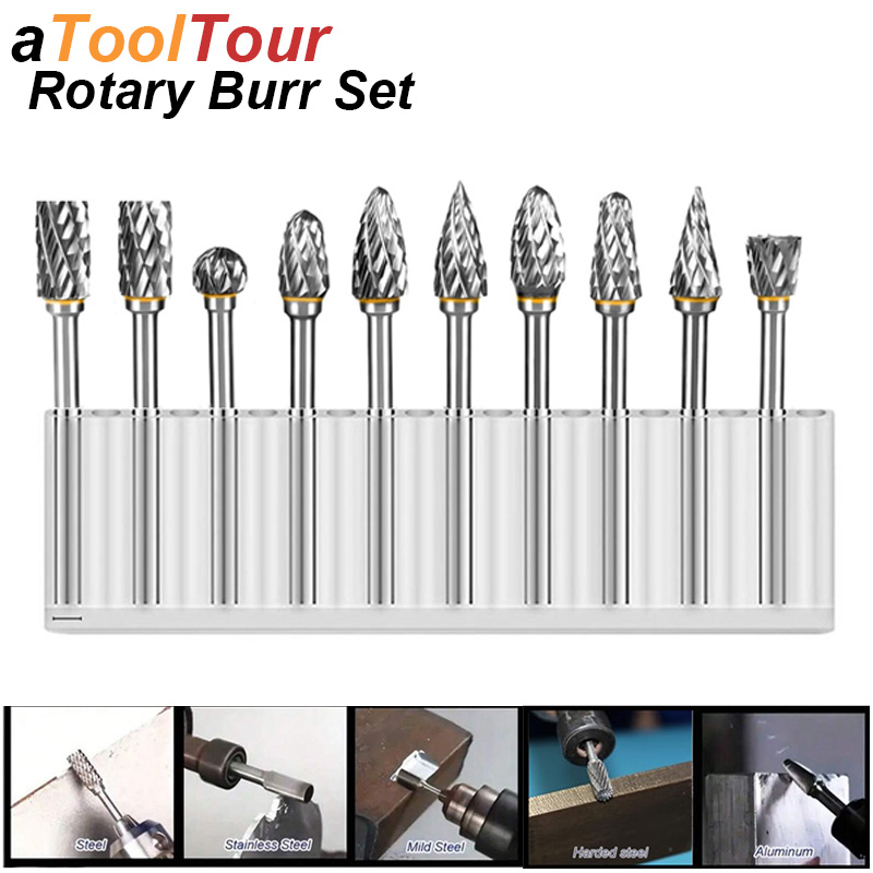 Tungsten Carbide Burr Set Bear - Woodworking Files And Rasps บทวิจารณ์และราคา