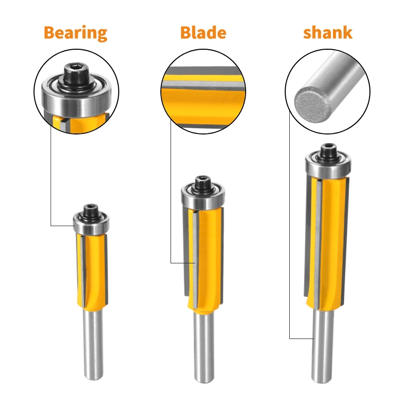 8mm Shank Z4 Flush Trim Router - Woodworking Nc บทวิจารณ์และราคา