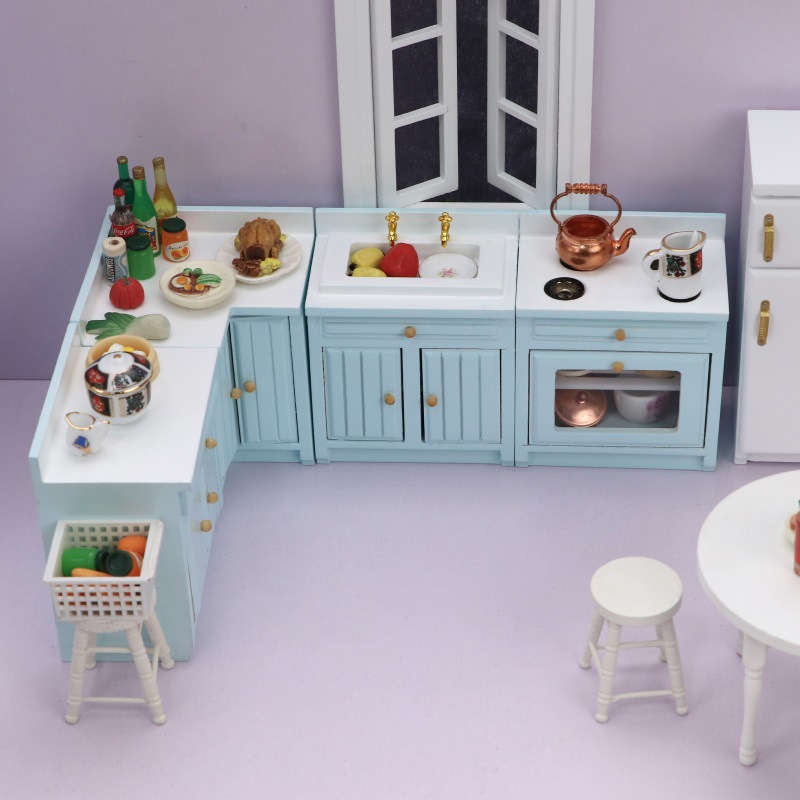 1:12 BJD DOLLHOUSE Mini Kitche - Woodworking Blueprint บทวิจารณ์และราคา
