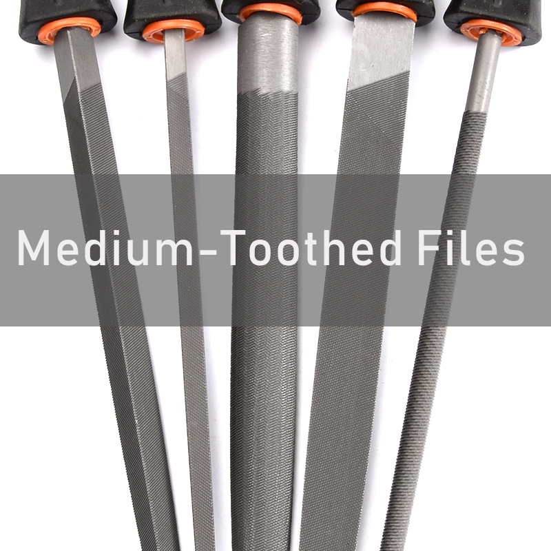 5pcs Medium-Toothed Metal File - Woodworking Files And Rasps บทวิจารณ์และราคา