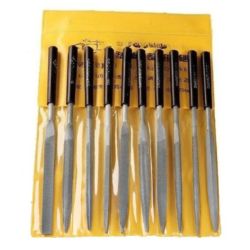10pcs/set Metal Needle File Se - Woodworking Files And Rasps บทวิจารณ์และราคา