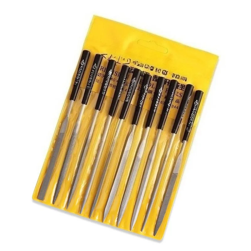 10pcs/set Metal Needle File Se - Woodworking Files And Rasps บทวิจารณ์และราคา