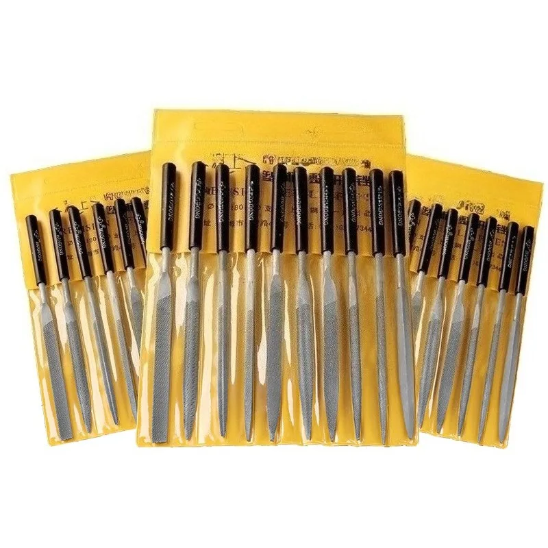 10pcs/set Metal Needle File Se - Woodworking Files And Rasps บทวิจารณ์และราคา