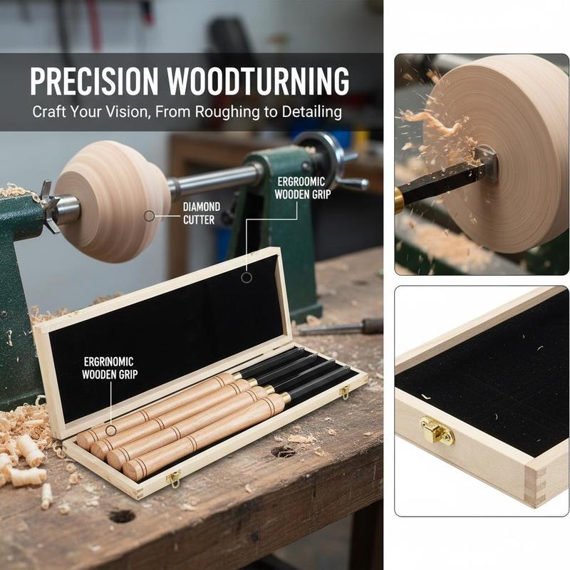 Woodworking Carving Chisel Kit - Woodworking Crafts บทวิจารณ์และราคา