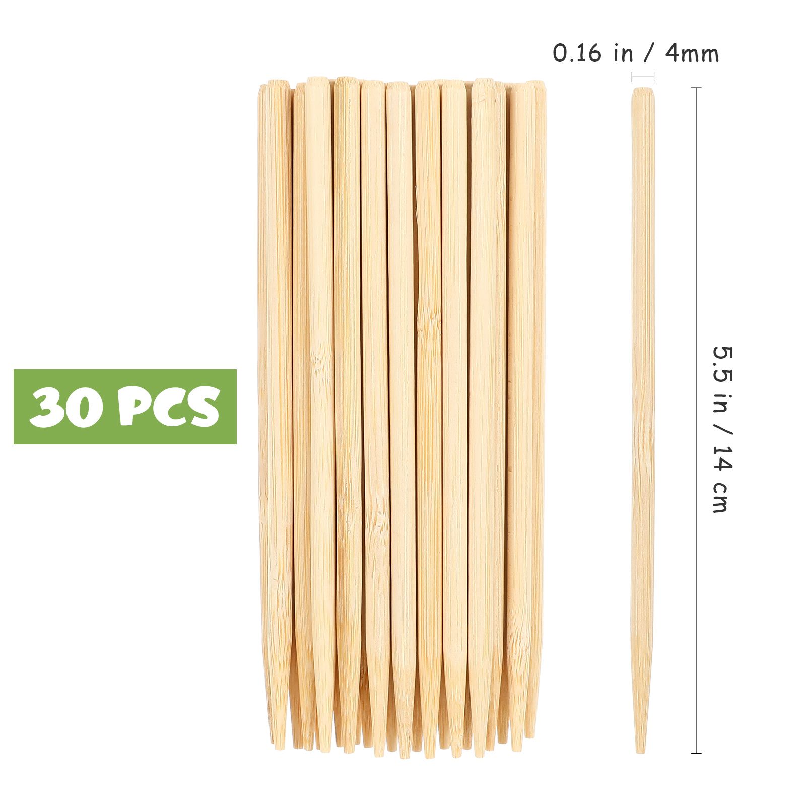 30pcs Scratch Bamboo Pens Wax  - Woodworking Crafts บทวิจารณ์และราคา