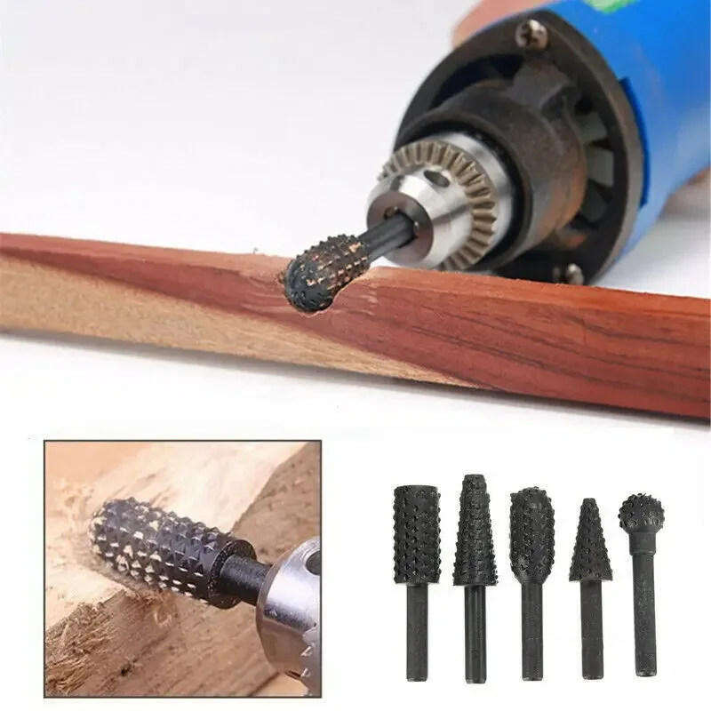 5PCS Rotary Craft Files Rotary - Woodworking Files And Rasps บทวิจารณ์และราคา
