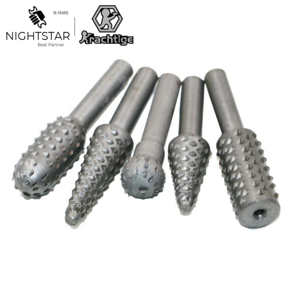 Krachtige 5Pcs Rotary Rasp HSS - Woodworking Files And Rasps บทวิจารณ์และราคา
