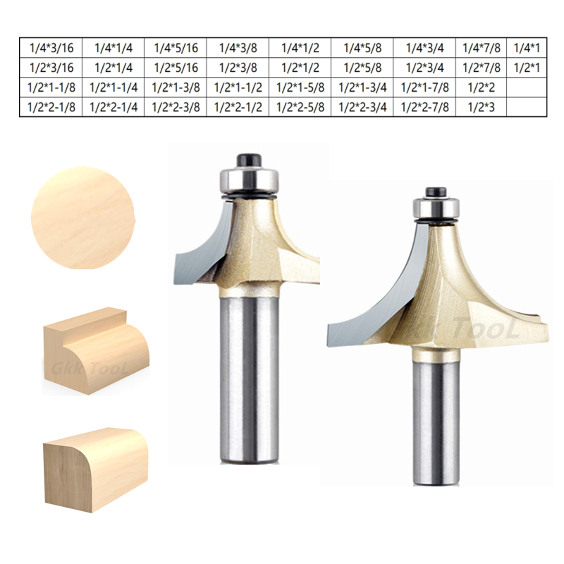 1/4 1/2 Inch Round Corner Mill - Woodworking Nc บทวิจารณ์และราคา