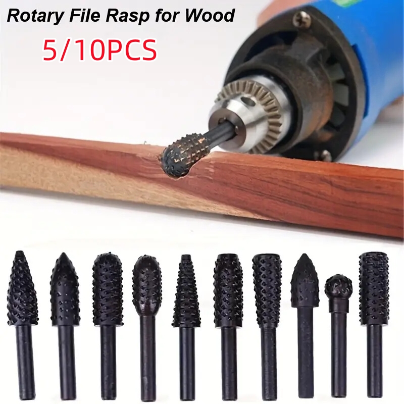 5PCS/10PCS 6mm Shank Rotary Bu - Woodworking Files And Rasps บทวิจารณ์และราคา
