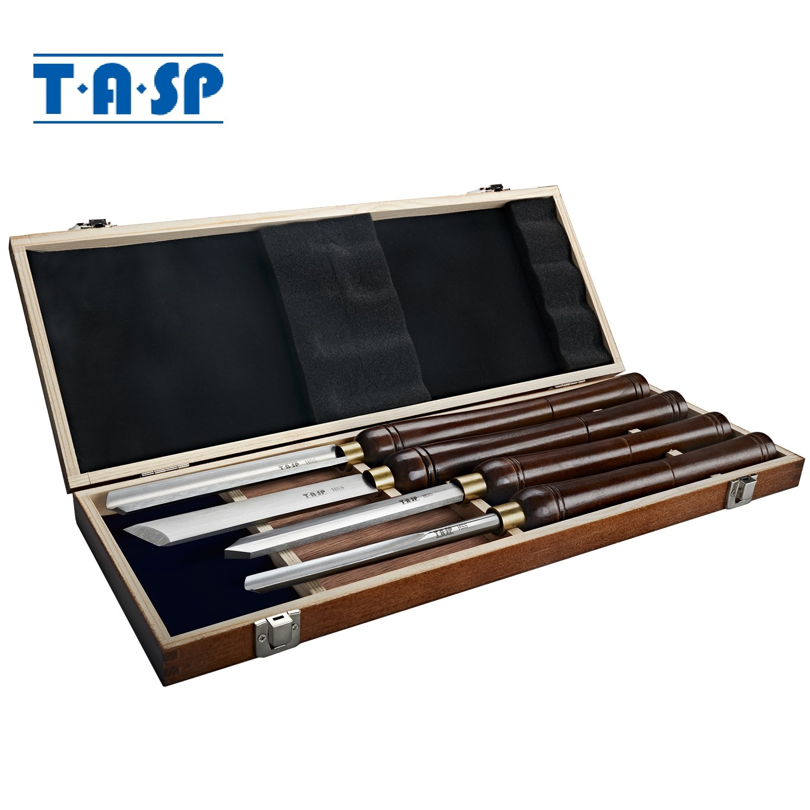 TASP 4pcs HSS Wood Turning Chi - Skew Chisel Wood บทวิจารณ์และราคา