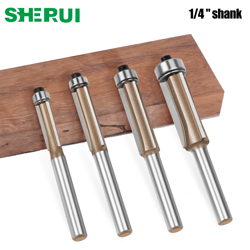 6mm 1/4in Shank Z3 Flush Trim  - Woodworking Nc บทวิจารณ์และราคา