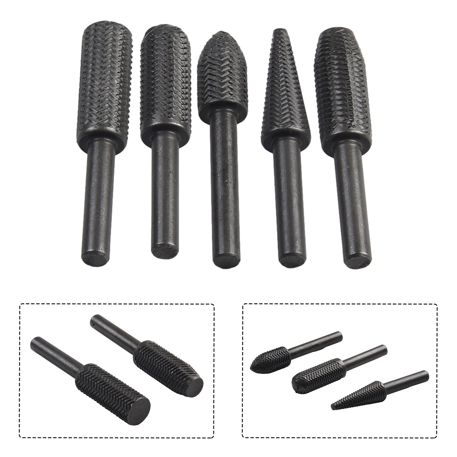5Pcs Double Cut Rotary Rasp Fi - Woodworking Files And Rasps บทวิจารณ์และราคา