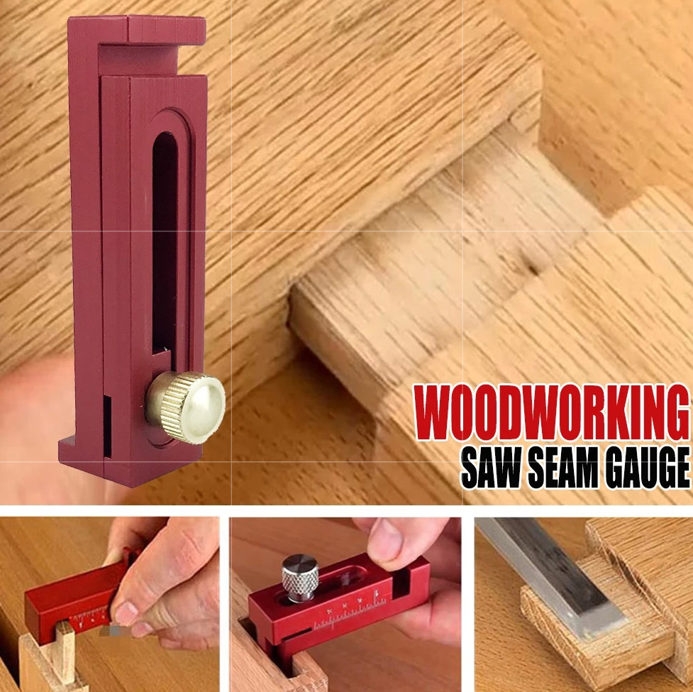 Aluminum Alloy Saw Kerf Gauge, - Woodworking Kerf บทวิจารณ์และราคา