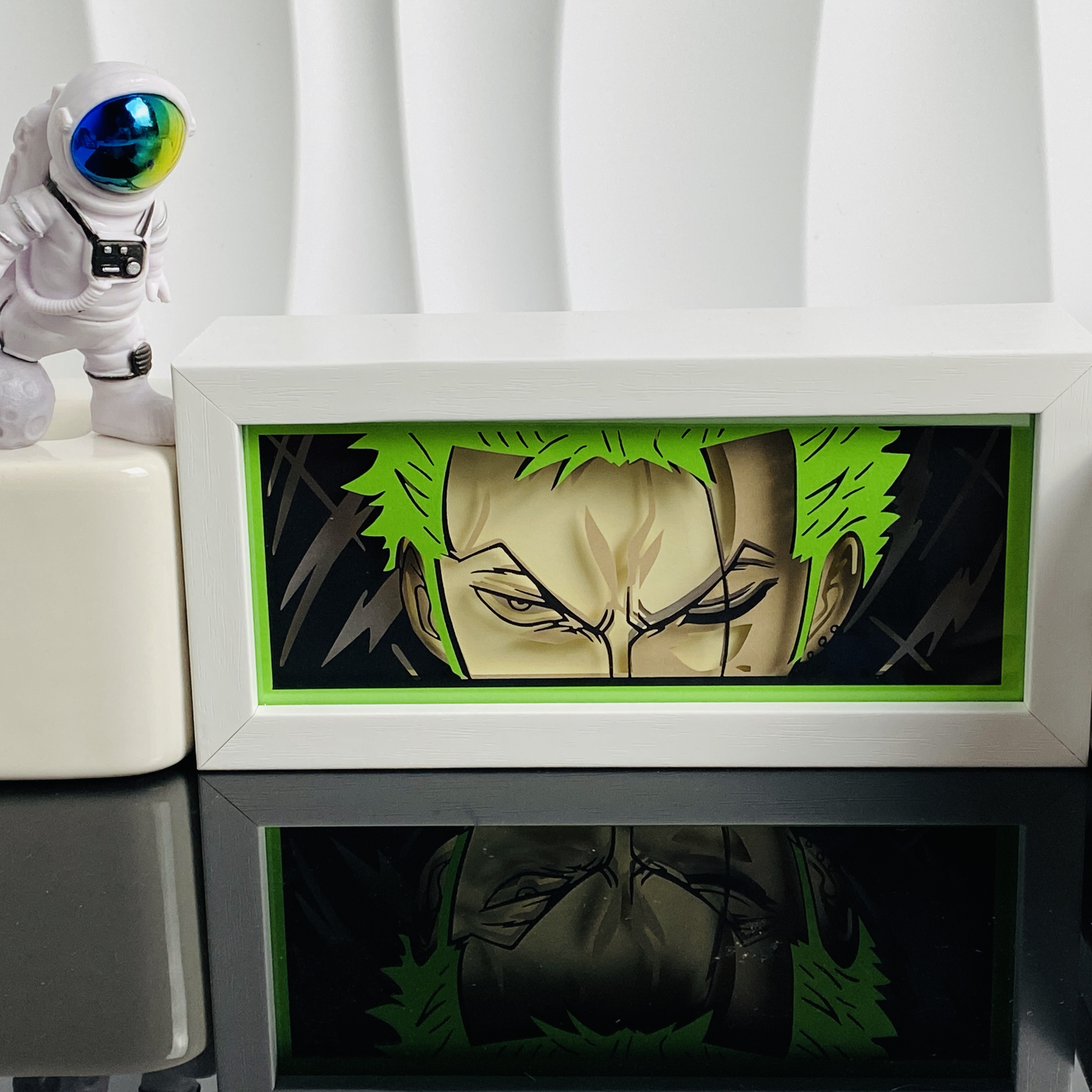 Anime Light Box Paper Cut Shad - Woodworking Box บทวิจารณ์และราคา