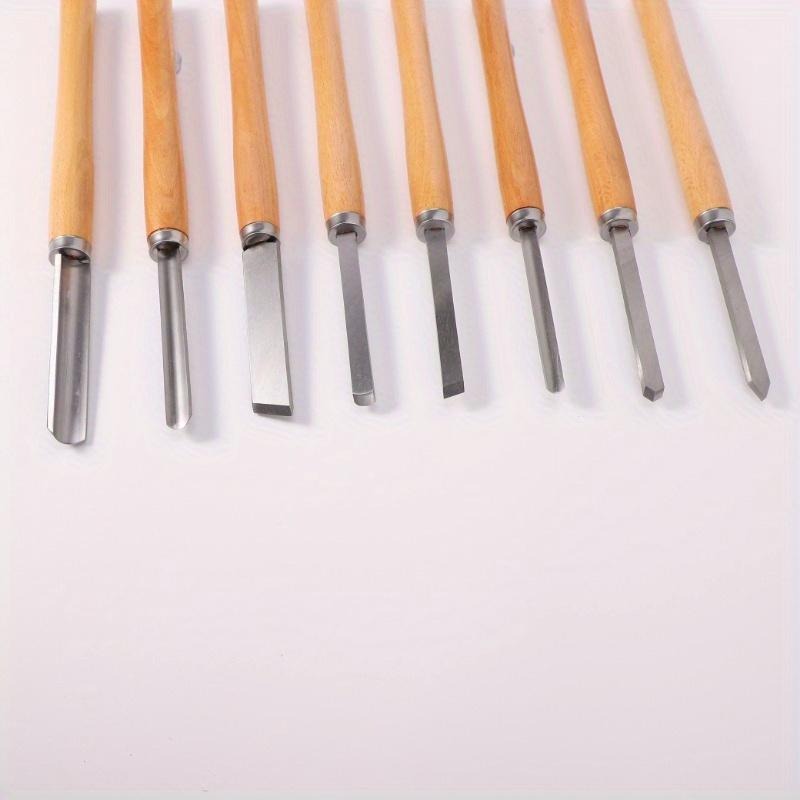 8Pcs Professional Wood Turning - Skew Chisel Wood บทวิจารณ์และราคา