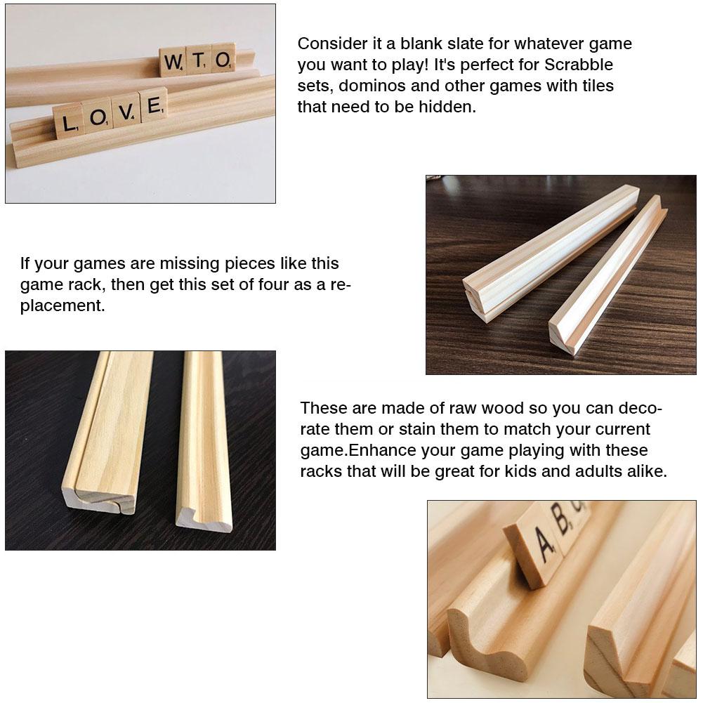 4 Domino Trays Wooden Domino R - Woodworking Domino บทวิจารณ์และราคา
