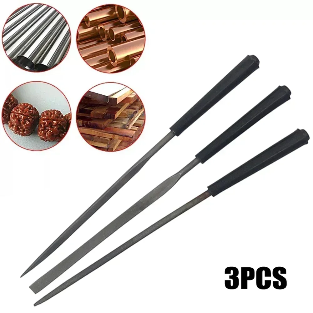 3pcs Needle Files Set Small St - Woodworking Files And Rasps บทวิจารณ์และราคา