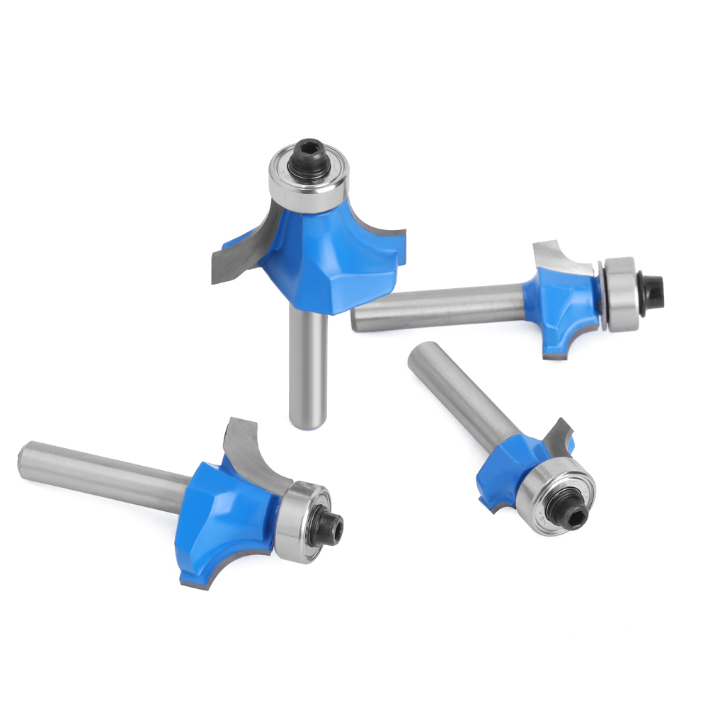 1pc 6mm 1/4 Shank Small Corner - Woodworking Nc บทวิจารณ์และราคา