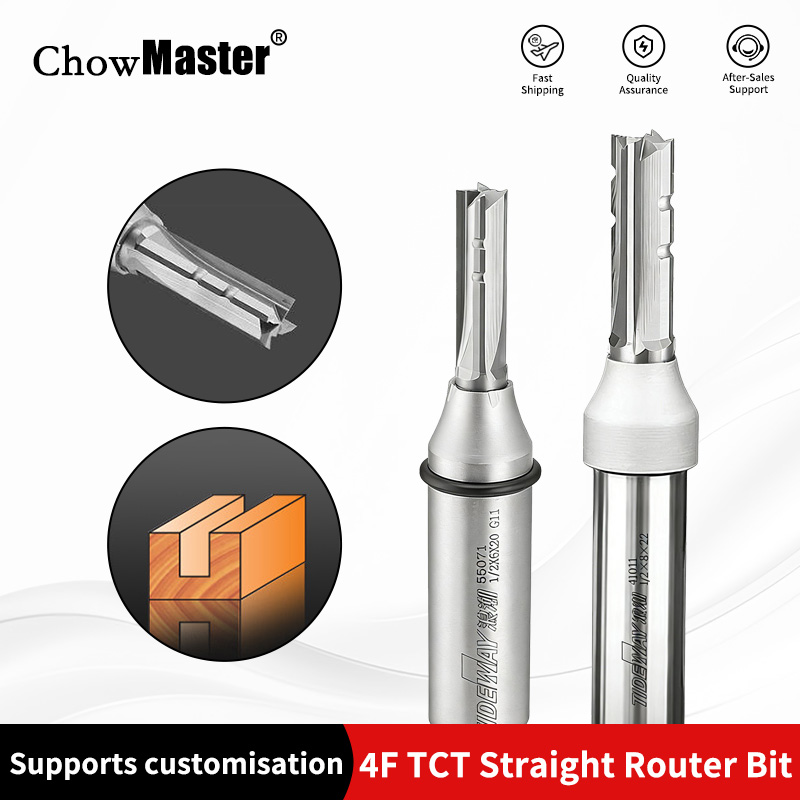 Chowmaster 4 Flutes TCT Straig - Woodworking Nc บทวิจารณ์และราคา