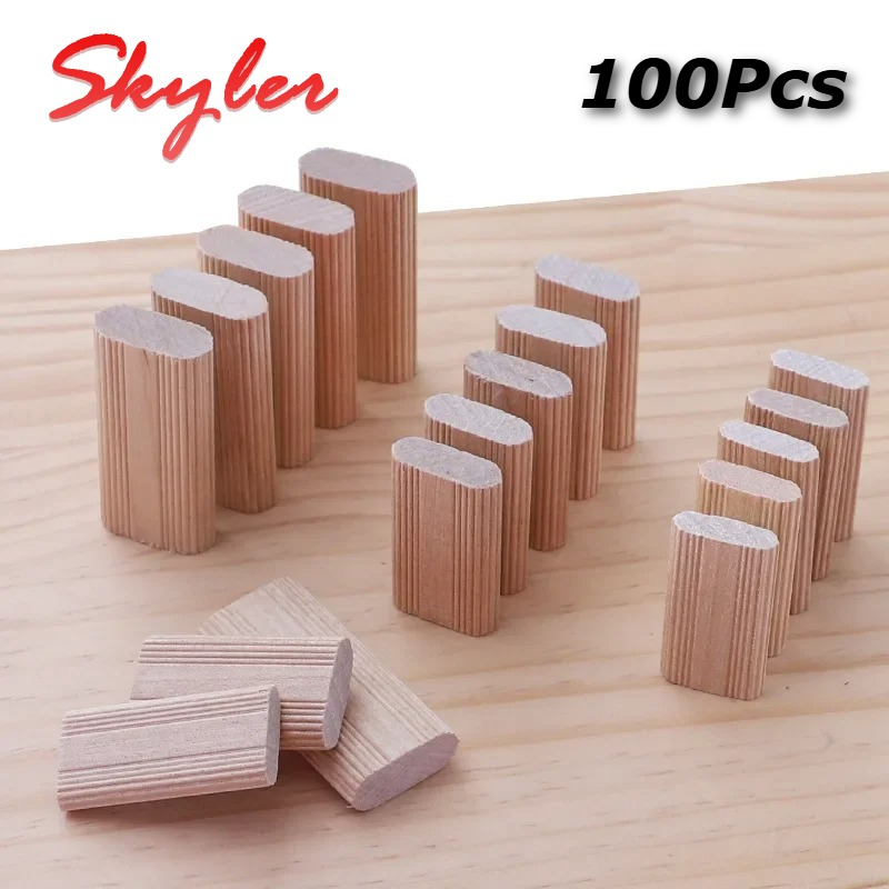 Domino 100/Bag Solid Wood DIY  - Woodworking Domino บทวิจารณ์และราคา