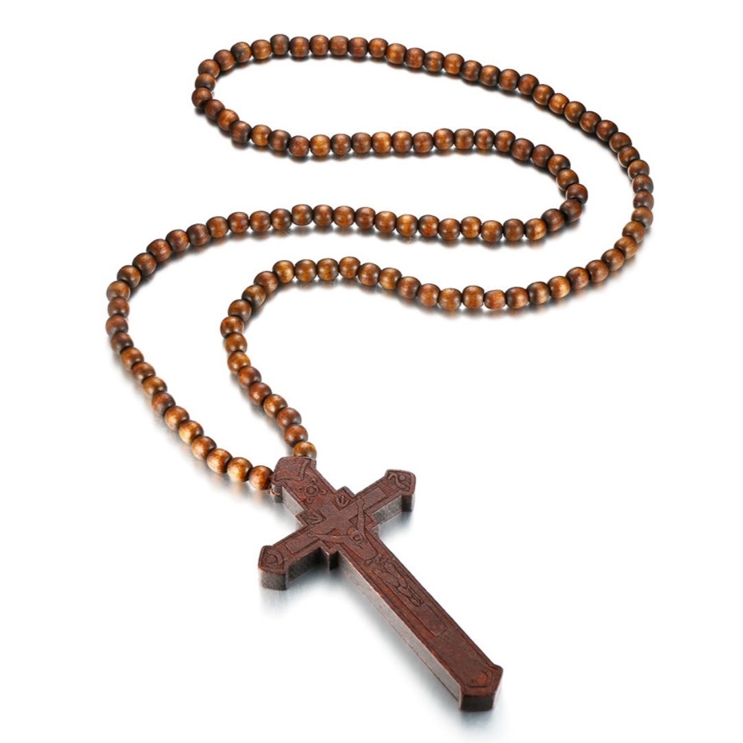 Rosary Necklace Large Wood Jes - Woodworking Nc บทวิจารณ์และราคา
