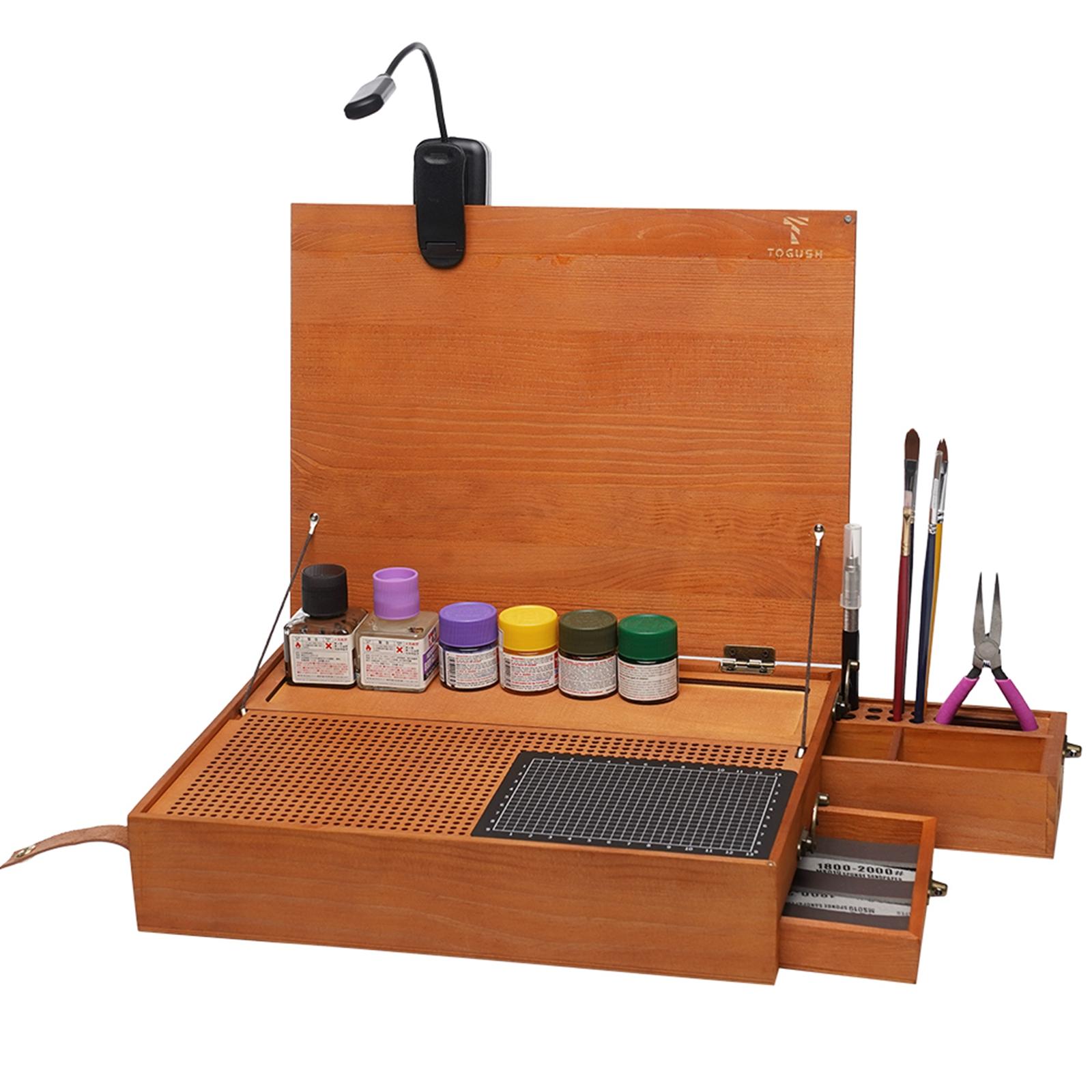 Hobby Work Table for Model Bui - Woodworking Box บทวิจารณ์และราคา
