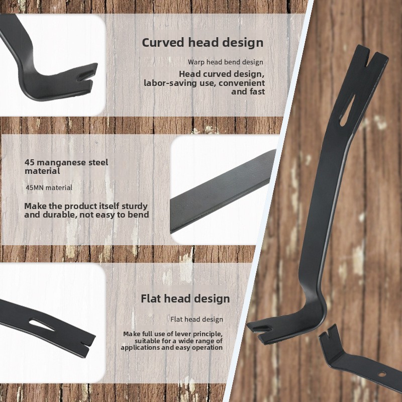 Crowbar High Carbon Steel Nail - Woodworking Box บทวิจารณ์และราคา