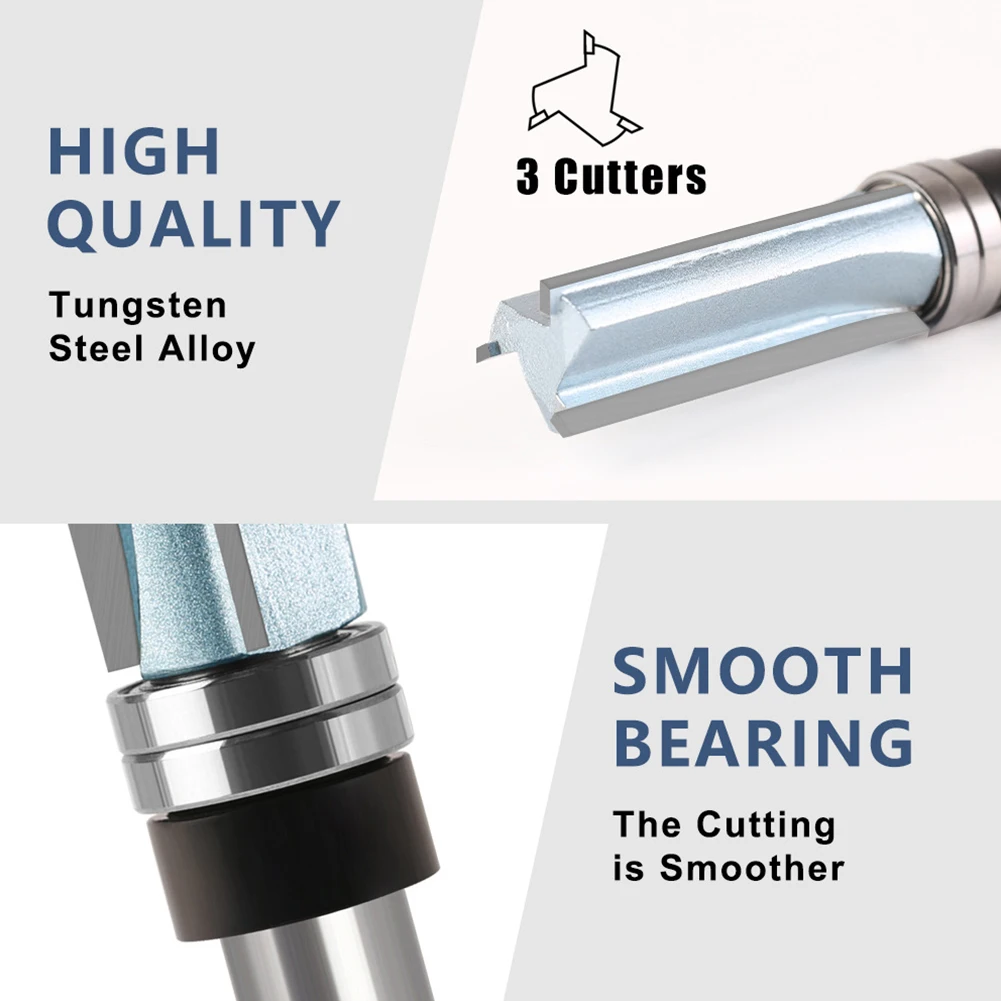 12mm Shank Router Carbide Allo - Woodworking Kickback บทวิจารณ์และราคา