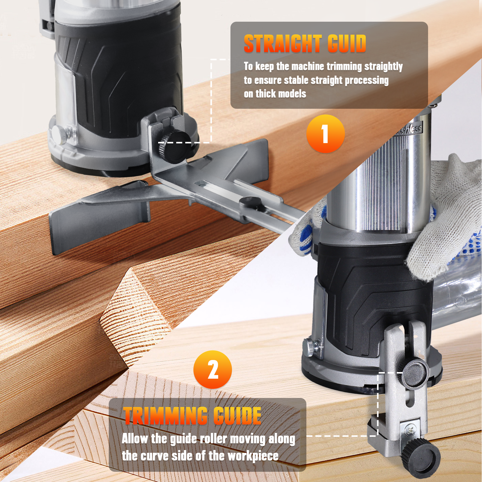 Mellif Cordless Compact Router - Router Plane Hand บทวิจารณ์และราคา