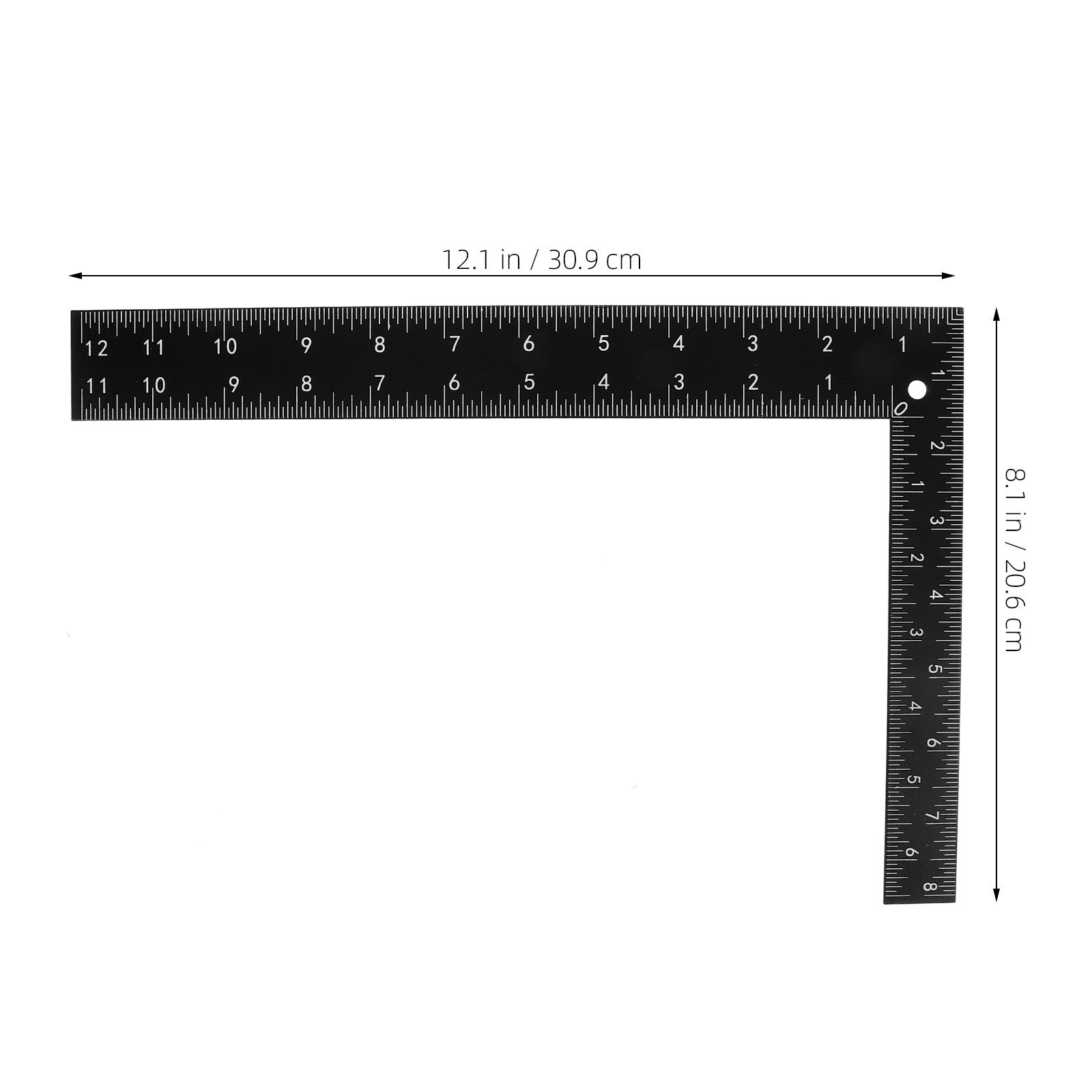 Black L Ruler Professional Ste - Woodworking Crafts บทวิจารณ์และราคา