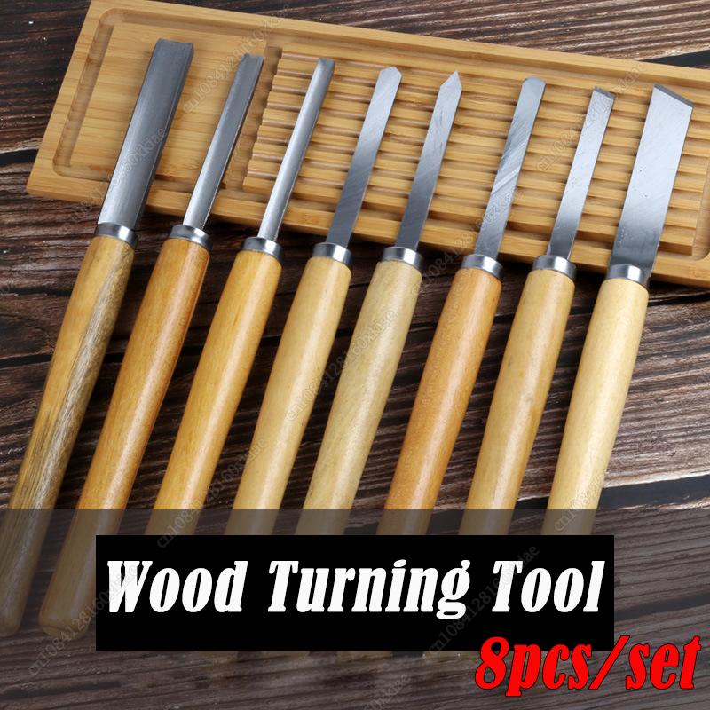 Wood Lathe Chisel Set Turning  - Skew Chisel Wood บทวิจารณ์และราคา