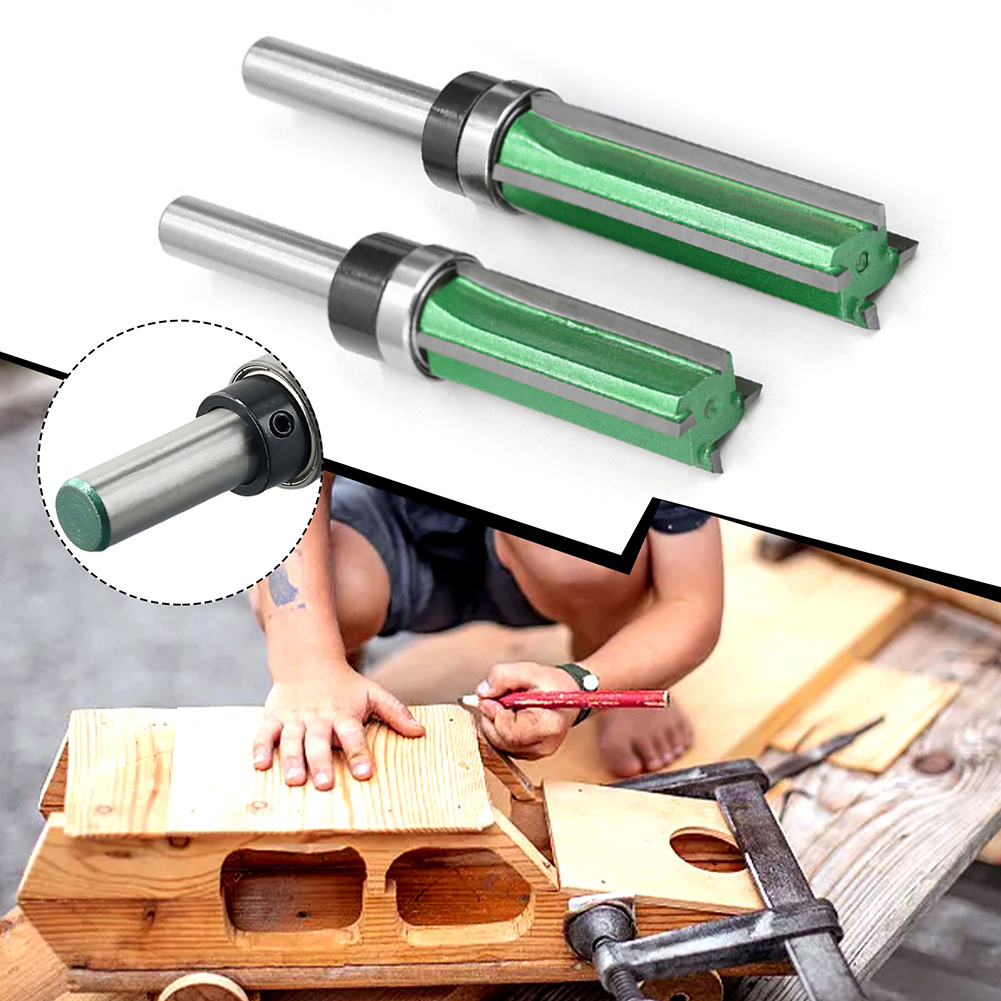 Woodworking Router Bit Set 2PC - Woodworking Kickback บทวิจารณ์และราคา