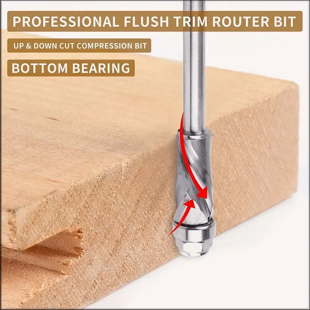 Bottom Bearing Compression Spi - Woodworking Kickback บทวิจารณ์และราคา