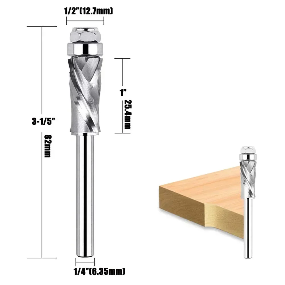 Bottom Bearing Compression Spi - Woodworking Kickback บทวิจารณ์และราคา