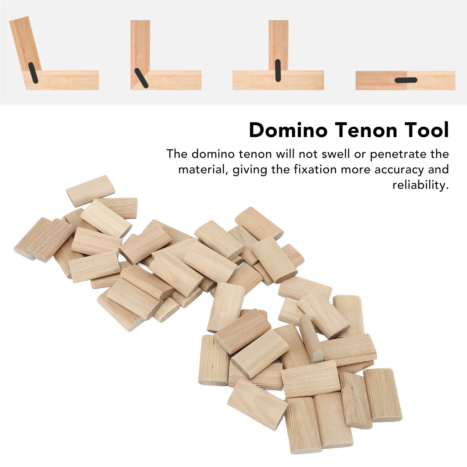Domino Beech Wood 8x40mm Loose - Woodworking Domino บทวิจารณ์และราคา