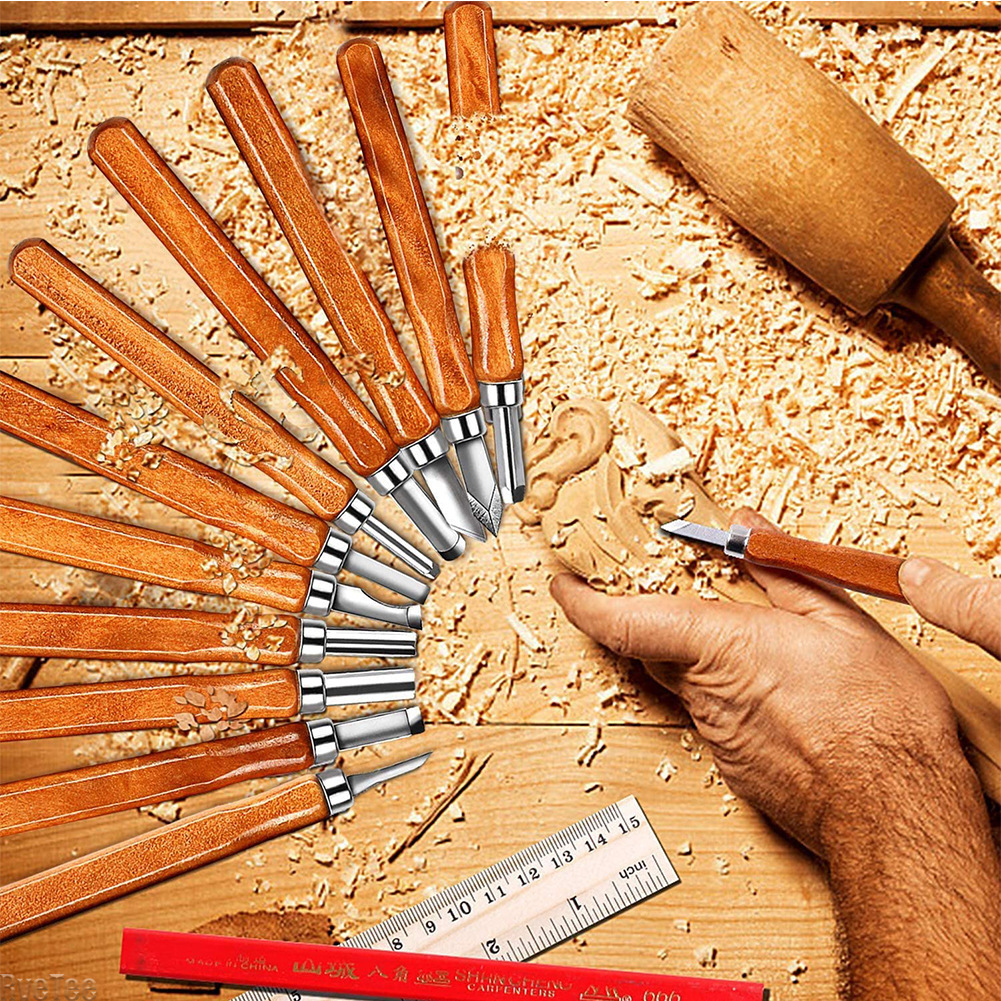 12Pcs SK2 Woodworking Carving  - Woodworking Crafts บทวิจารณ์และราคา